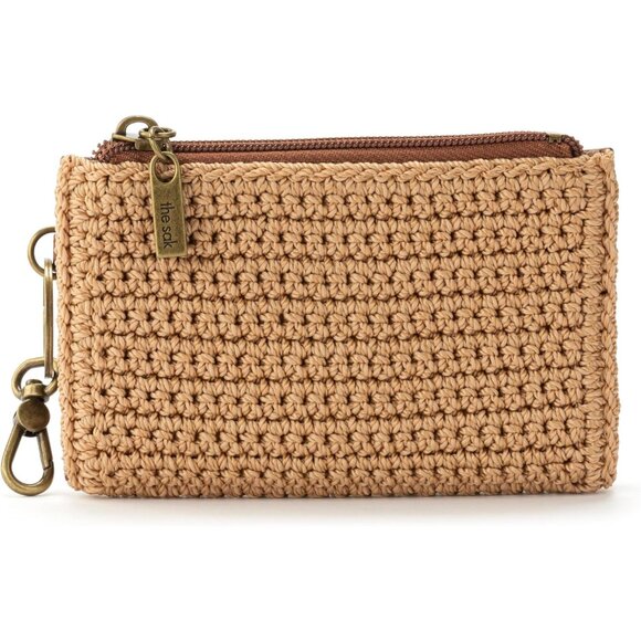 Encino Card Wallet Bamboo Faux Leather 9-Pocket Envelope Style